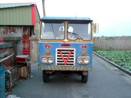 Old Blue Trucks