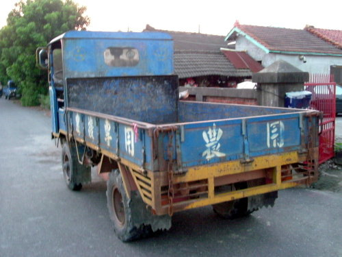Old Blue Trucks