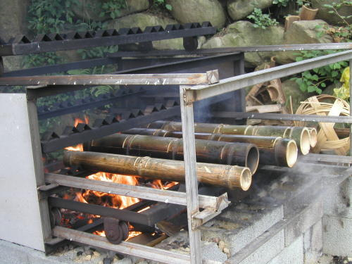 Rice in a Bamboo Tube