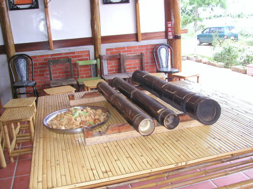 Rice in a Bamboo Tube