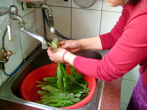 Cooking Veggies
