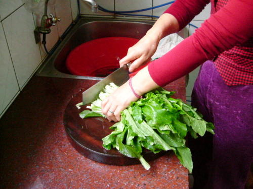 Cooking Veggies