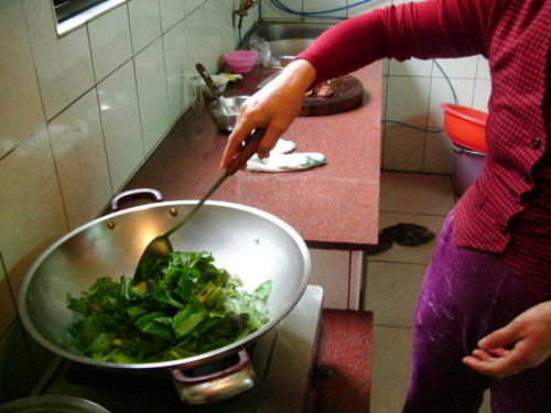 Cooking Veggies
