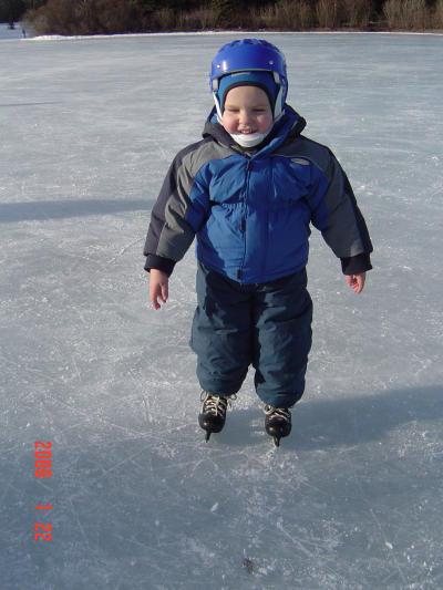 Skating on the Pond