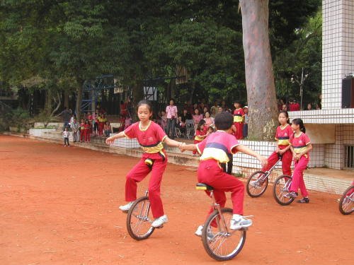 Riding a Unicycle
