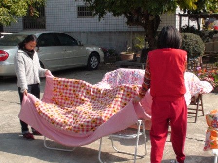 Airing out the Blankets