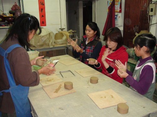 Sophia Makes a Clay Sheep