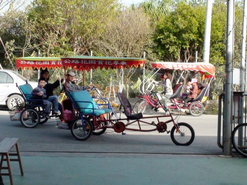 Biking in Tienwei