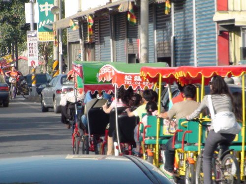 Biking in Tienwei