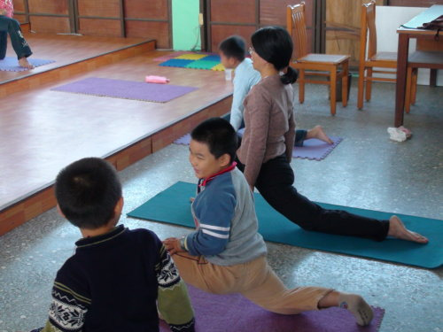 Yoga isn't something you eat!
